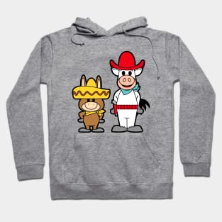 Quick Draw Mcgraw and Baba Looey Hoodie